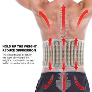 Adjustable Lumbar Back Decompression Belt