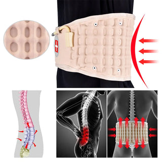 Adjustable Lumbar Back Decompression Belt