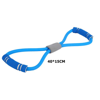 Figure 8 Fitness Resistance Band 8 Word Elastic Band Flexible