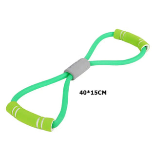 Figure 8 Fitness Resistance Band 8 Word Elastic Band Flexible