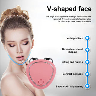 Mini EMS Facial Massager Microcurrent Face LiftingTightening