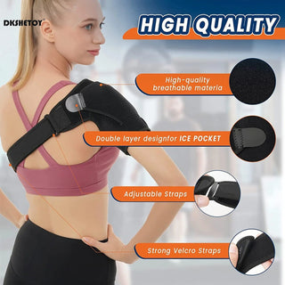 Doact Shoulder Support Compression Shoulder Brace for Men