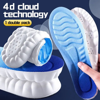 4D Cloud Technology Sports Insoles for Shoes