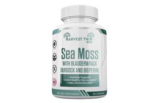 Wild Sea Moss Capsules - 100% Organic Irish Sea Moss Organic Chlorella